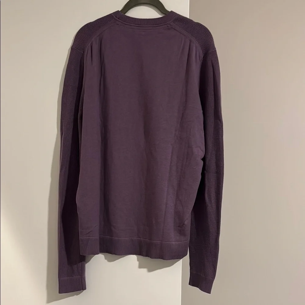 Ted Baker Men's Crewneck Sweater in Dusty Purple - Picture 6 of 6